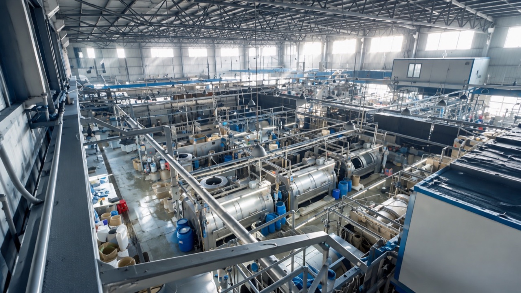 Industrial washing capability
